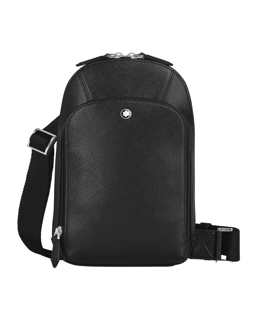 Montblanc Men's Sartorial Leather Sling Bag
