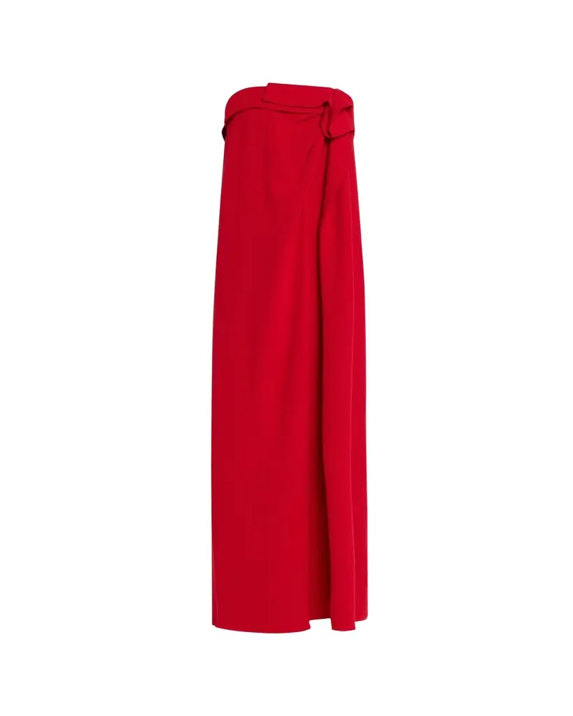 Heirlome Manuela Strapless Gathered Maxi Dress