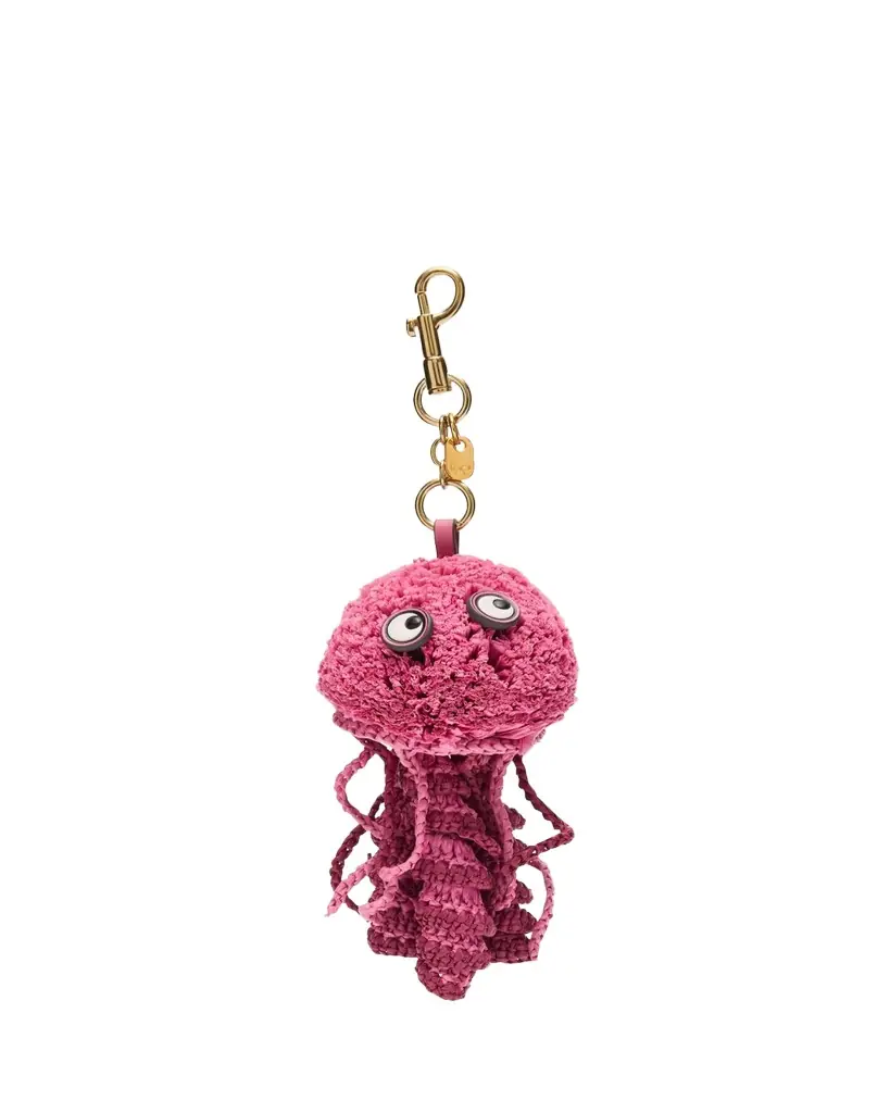 Anya Hindmarch Raffia Jellyfish Bag Charm