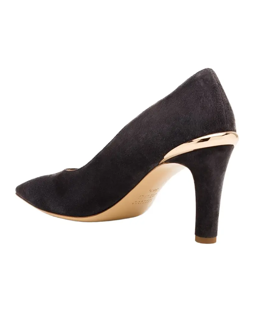 Gabriela Hearst 75mm Edwina Suede Pointed-Toe Pumps