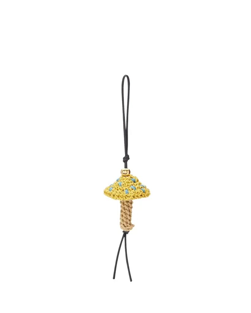 Loewe Woven Mushroom Bag Charm