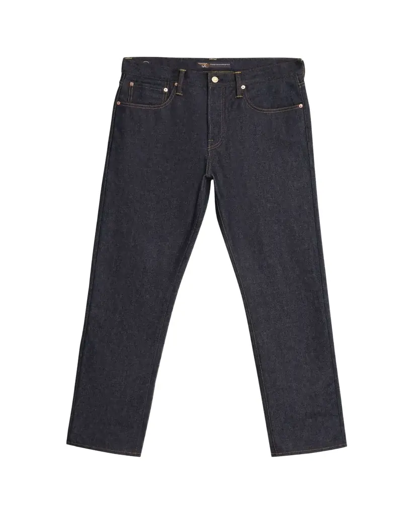 The Seven Continents Men's Charlie Raw Denim Slim-Fit Jeans