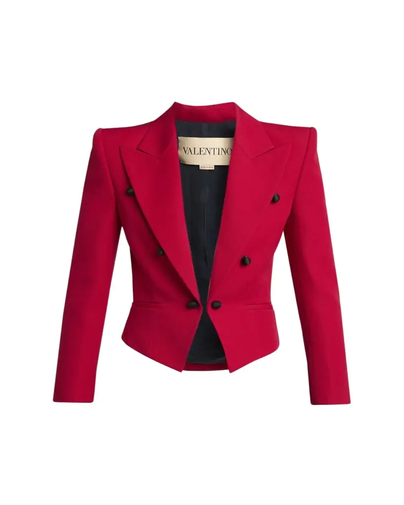Valentino Garavani Giacca Solid Blazer