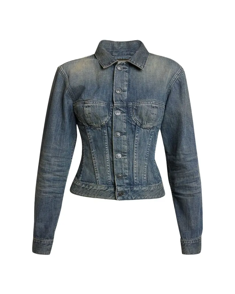 Balenciaga Corset Denim Jacket