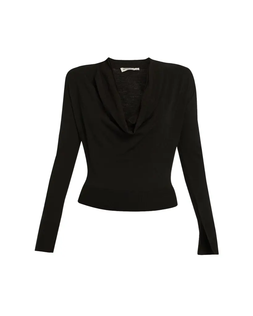 SIMKHAI Natia Cowl-Neck Top