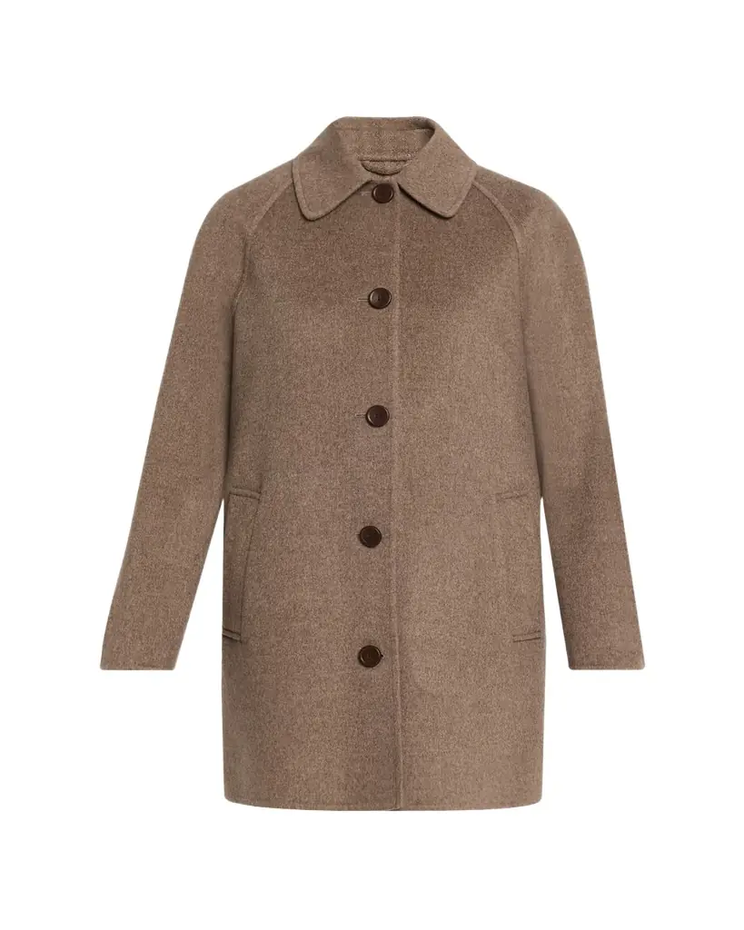 Loro Piana Colby Cashmere Single-Breasted Trench Coat