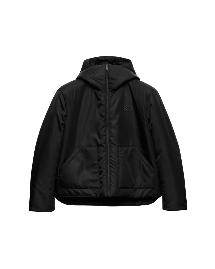 Prada Men's Hooded Re-Nylon Jacket
