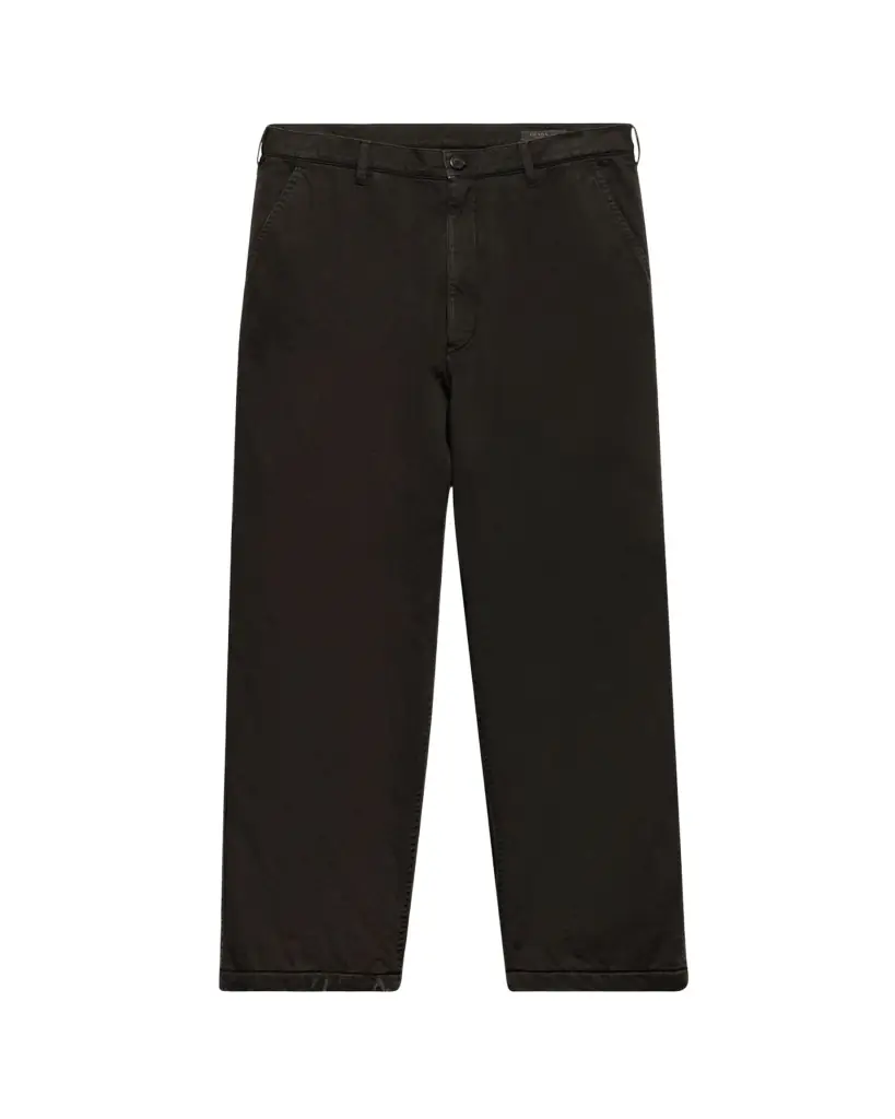 Prada Men's Cotton Gabardine Flat-Front Pants