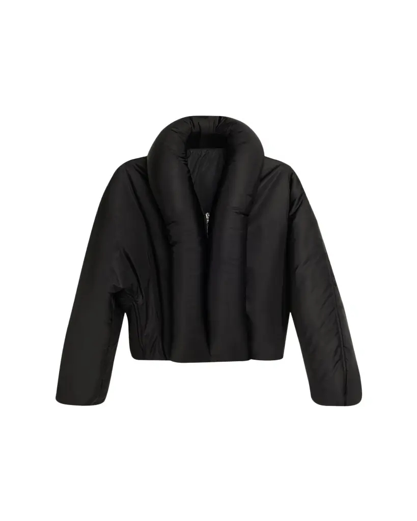 ALAIA Taffeta Padded Bomber Jacket