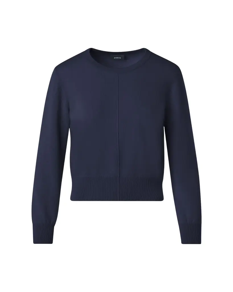 Akris Cashmere Crewneck Sweater