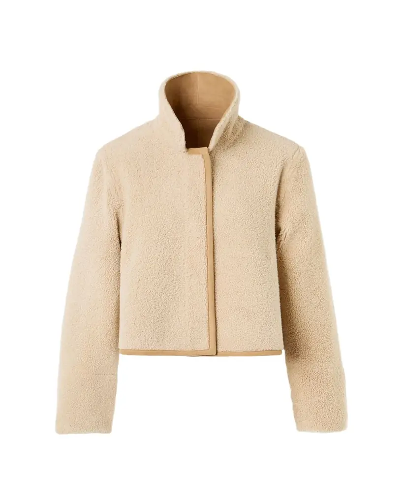 Akris Reversible Cady And Sheep Shearling Jacket