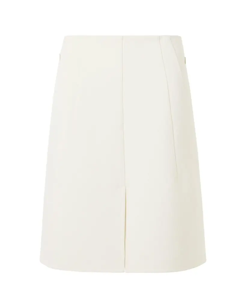 Akris Double-Face Cotton Knee-Length Skirt