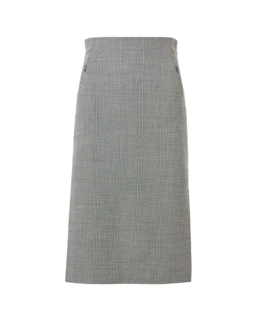 Akris Prince of Wales Check Pencil Skirt