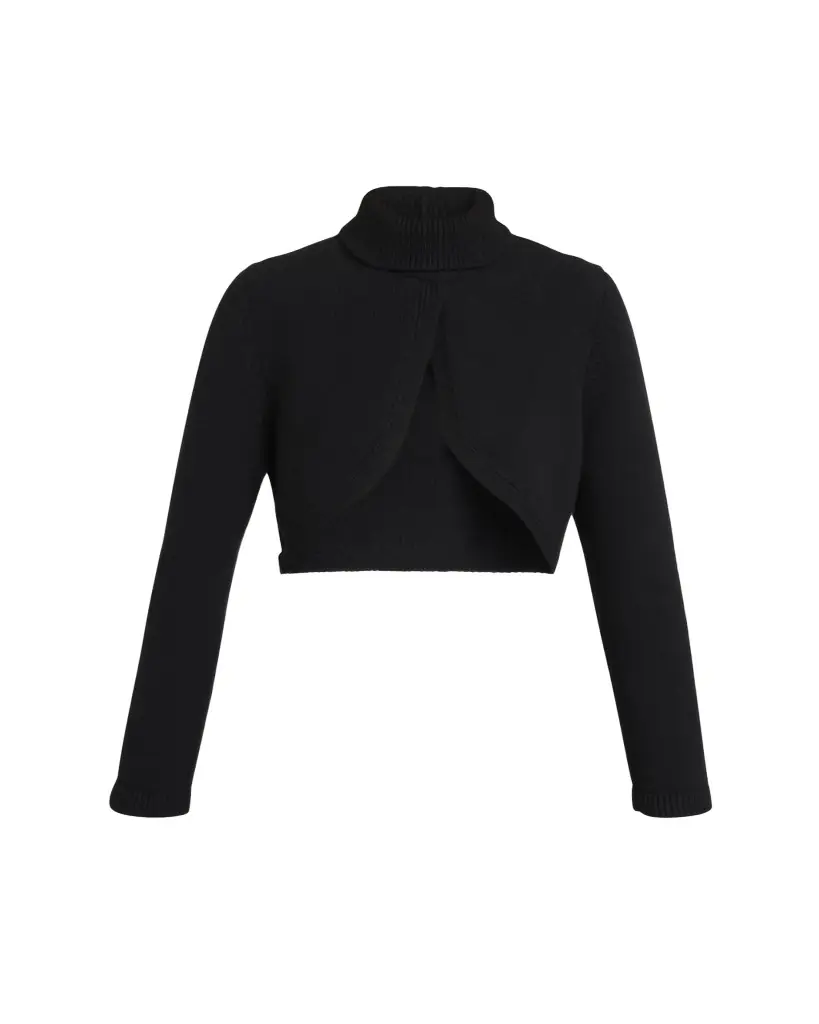 ALAIA Cashmere-Blend Knit Cutout Sweater