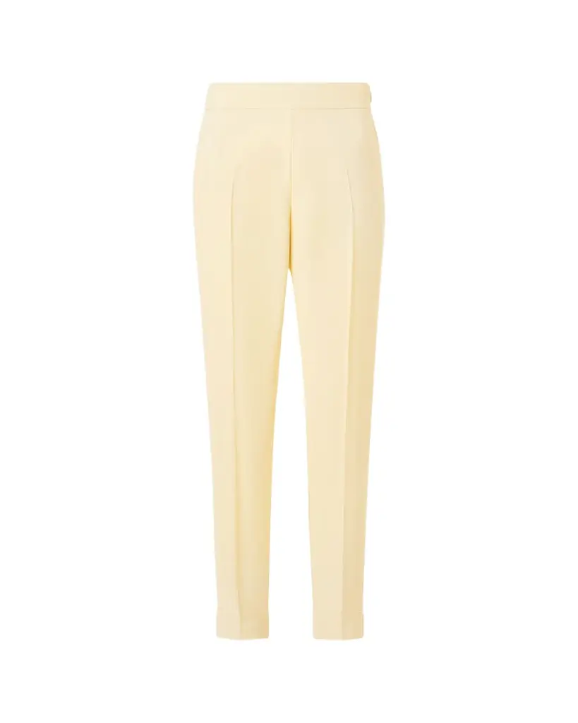 Akris Chris Crepe Tapered-Leg Ankle Trousers