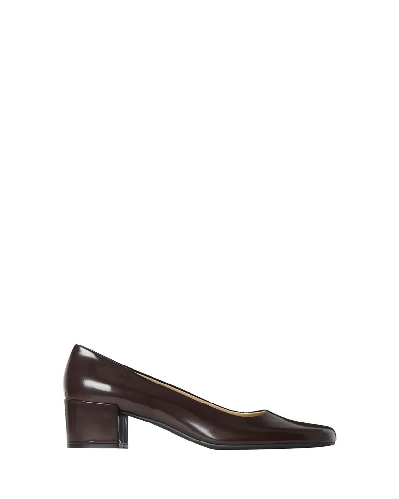 THE ROW Penelope Leather Pumps
