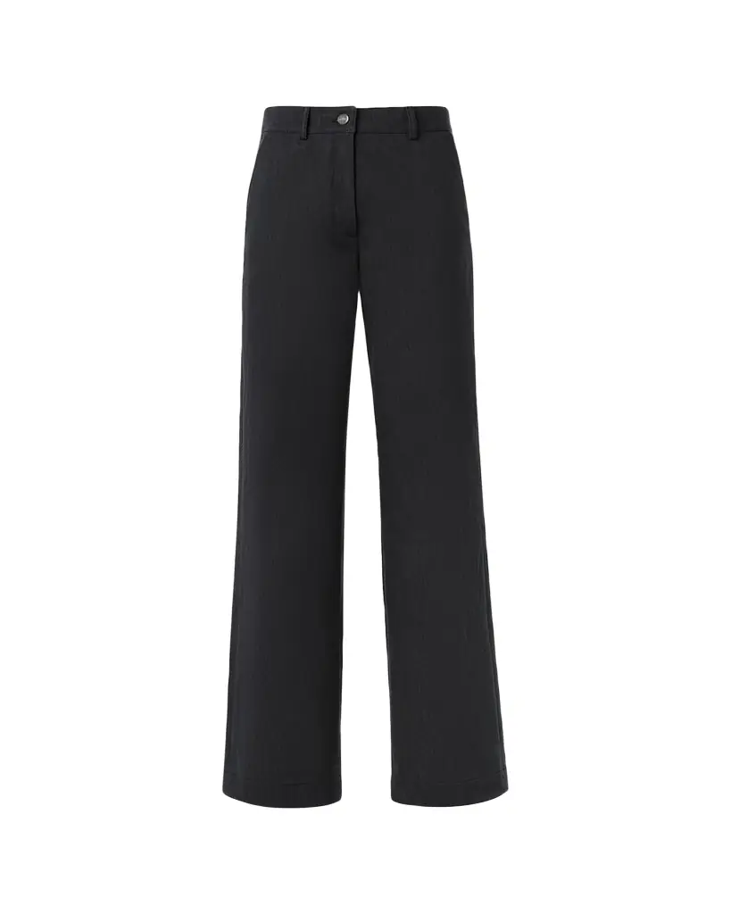 Akris Finnian Wide-Leg Denim Pants