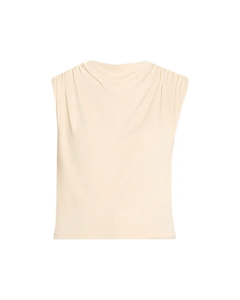 Anna Quan Emi Draped Jersey Top