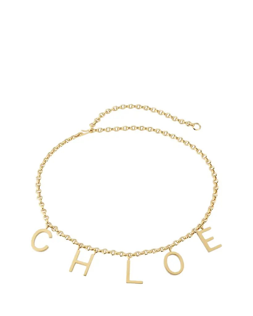 Chloe Logo Letters Belt
