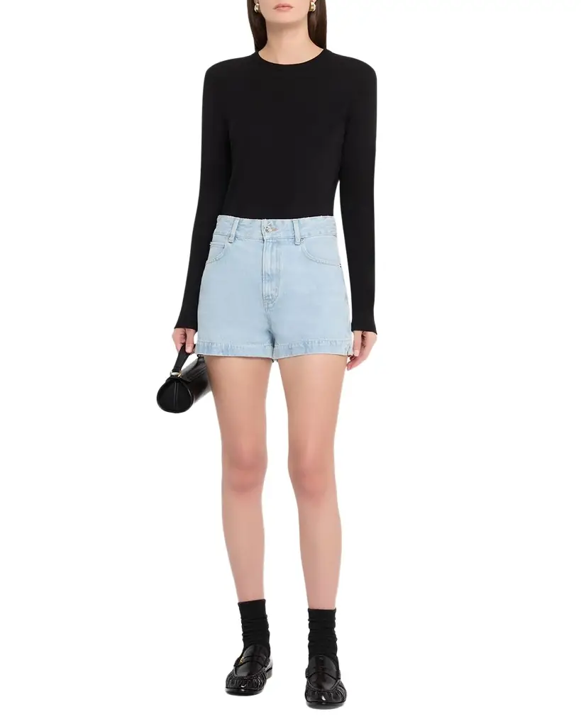 FRAME The Charm Denim Shorts