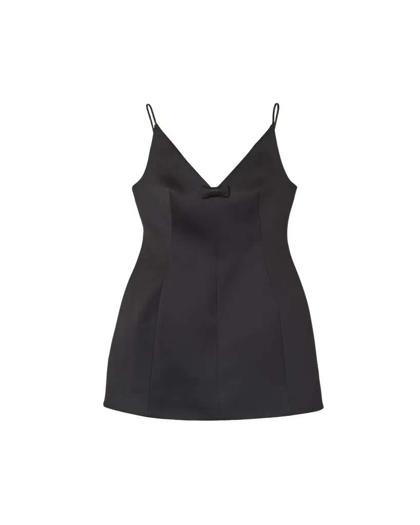 Marc Jacobs Satin Bow Mini Dress