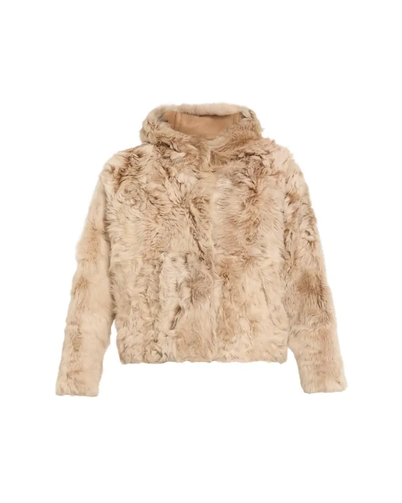 Yves Salomon Shearling Hoodie
