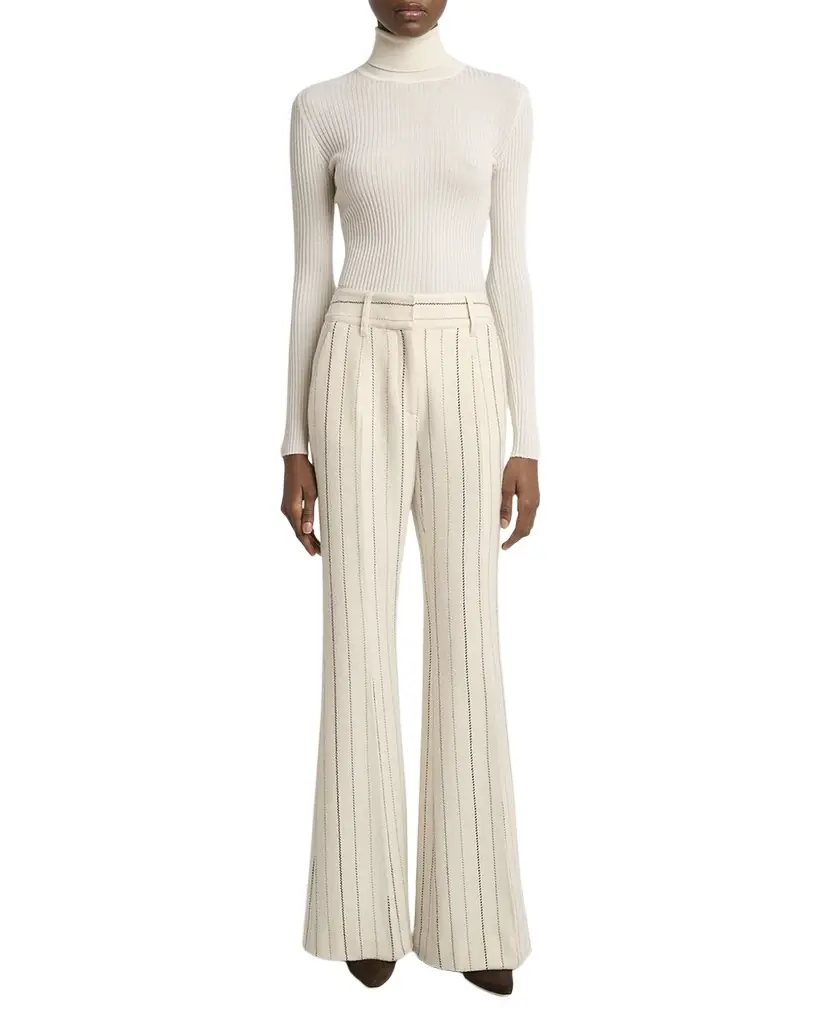 Gabriela Hearst Peppe Cashmere Silk Turtleneck Sweater