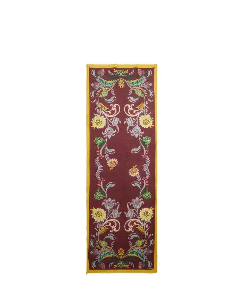 Etro Tosca Paisley Wool Cashmere Scarf