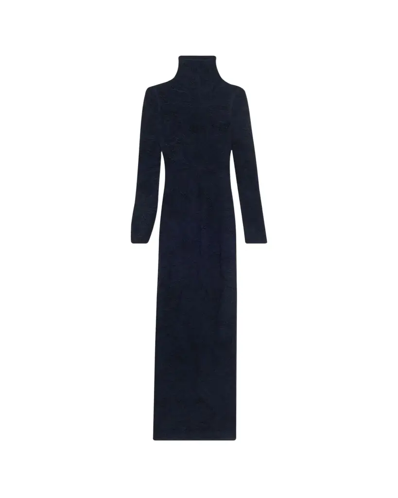ALAIA Floral Lace Maxi Dress