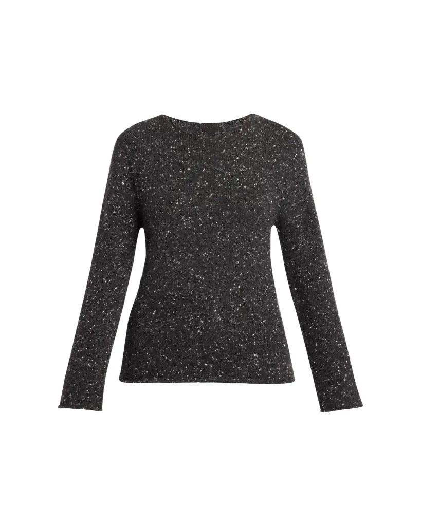 THE ROW Maira Speckled Cashmere Sweater