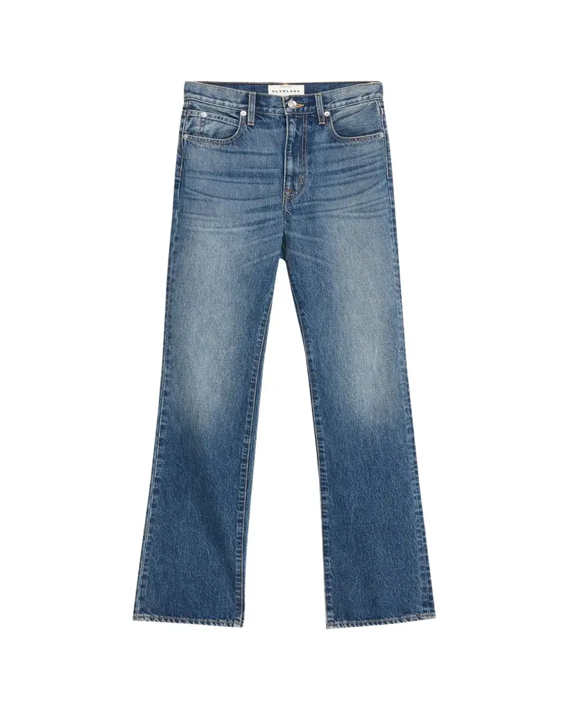 SLVRLAKE Jade High-Rise Slim Bootcut Jeans