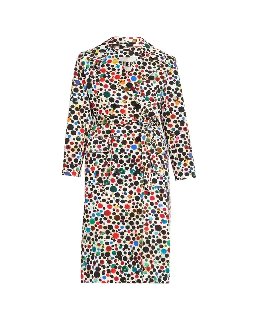 Libertine Orpheus Spotted Belted Long Trench Coat
