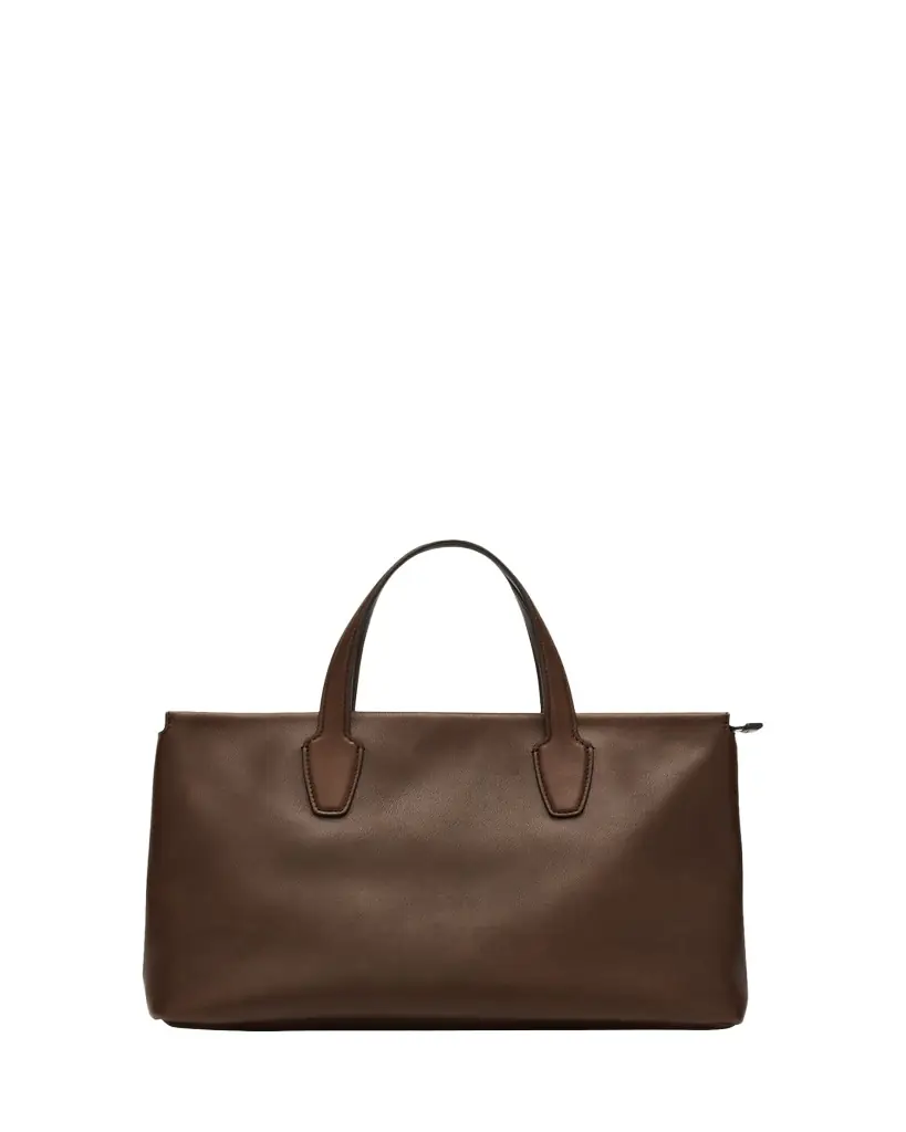 THE ROW Marcel Slouchy Top-Handle Bag in Leather