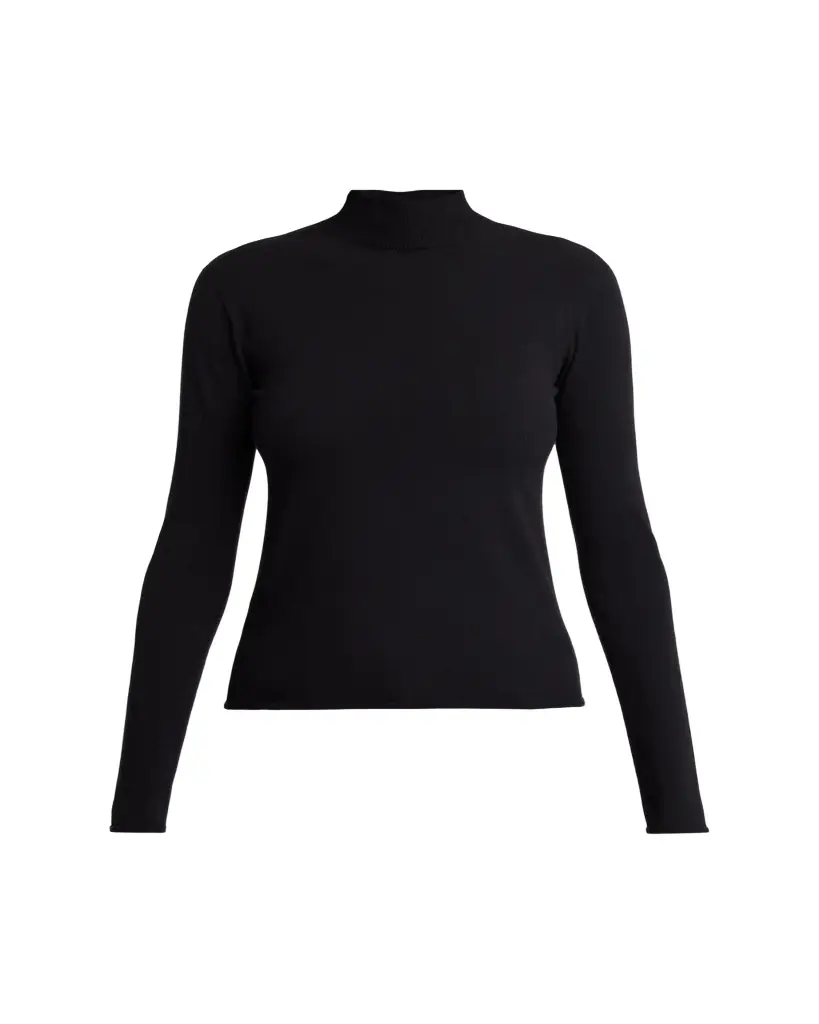 THE ROW Marciat Mock-Neck Sweater