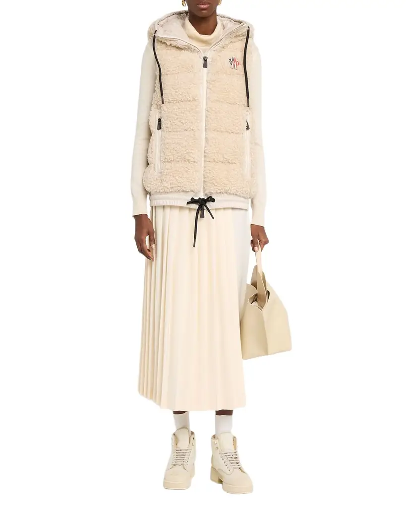 Moncler Grenoble Teddy Padded Vest