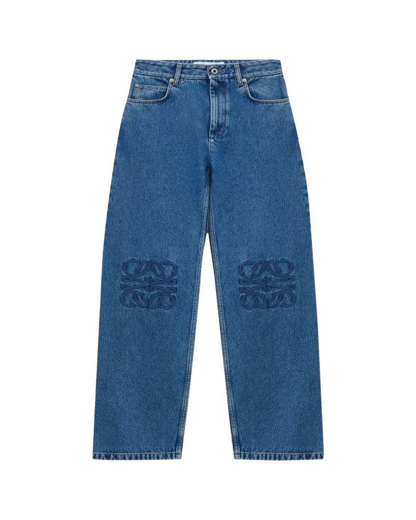 Loewe Anagram Baggy Wide-Leg Jeans