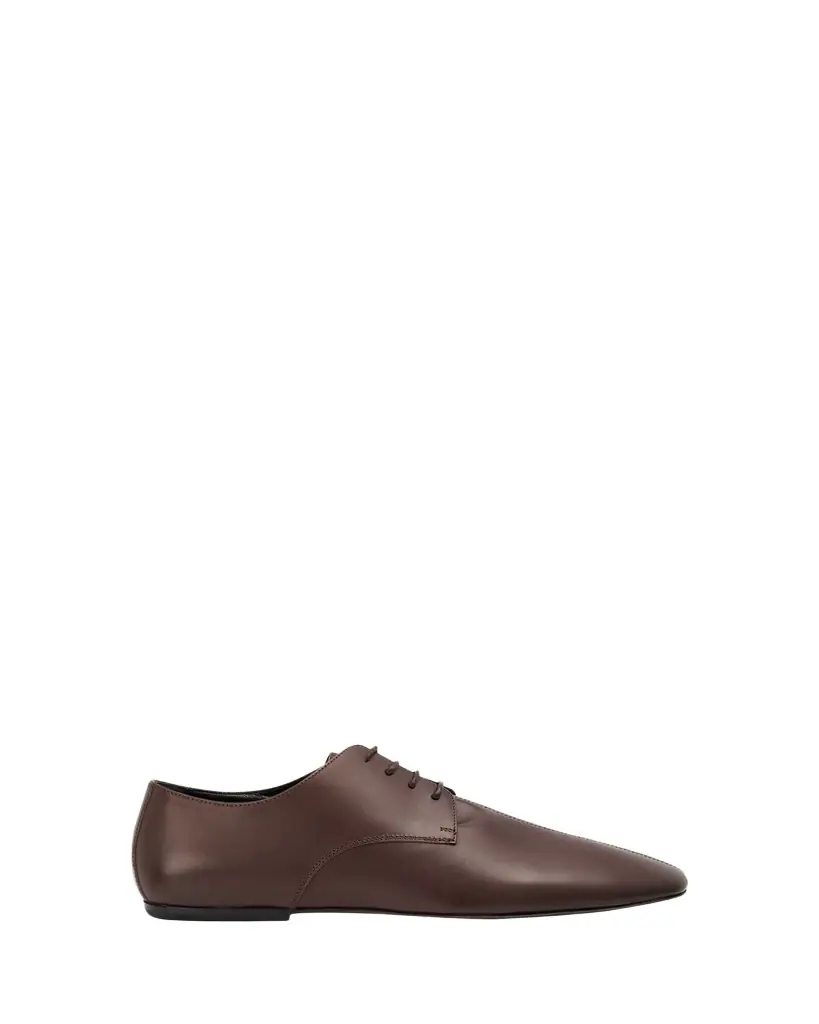 Dries Van Noten Men's Minimal Leather Oxford Shoes