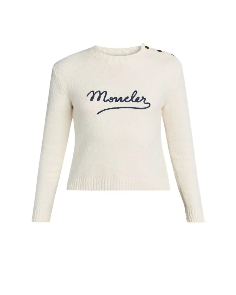 Moncler Crewneck Logo Sweater