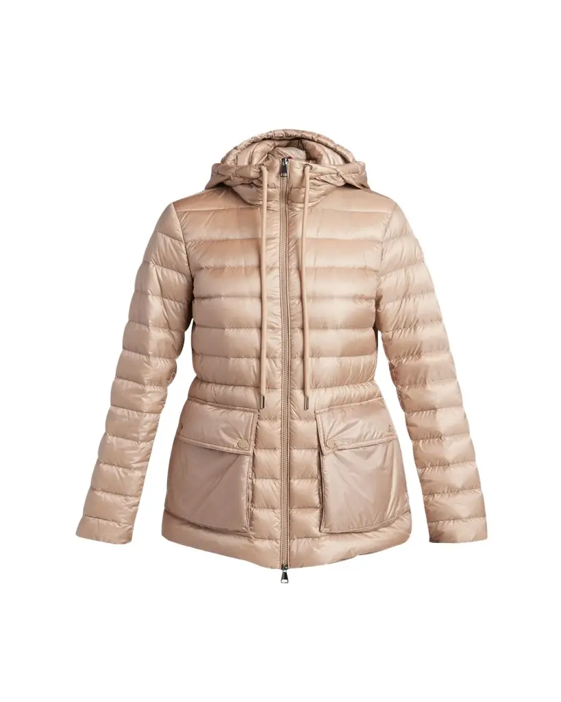 Moncler Jasmin Hooded Short Down Parka