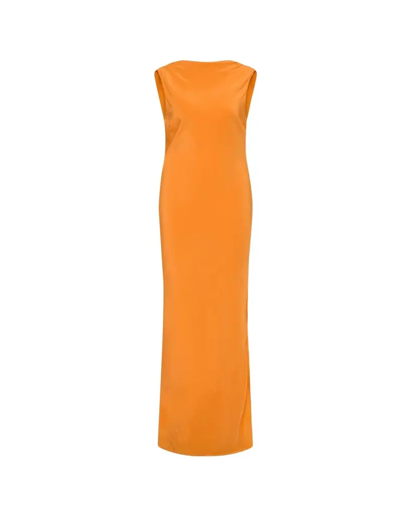 SIR Isla Cowl-Back Silk Gown