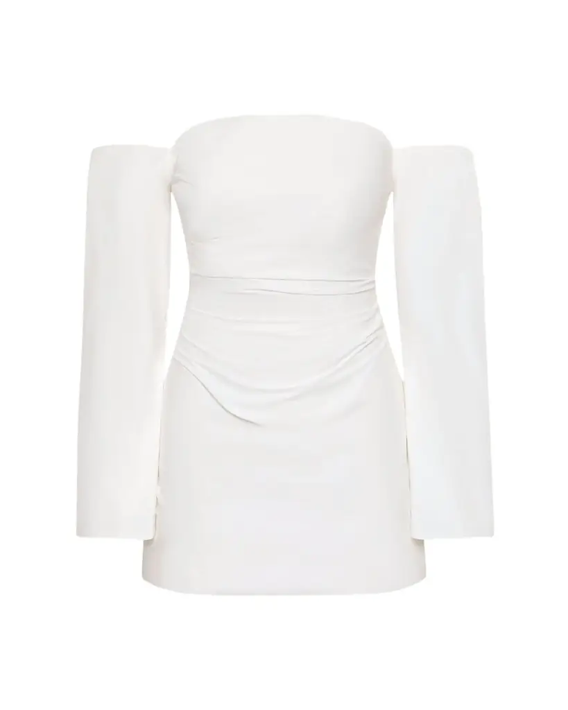 SIR Martina Sleeved Off-Shoulder Mini Dress