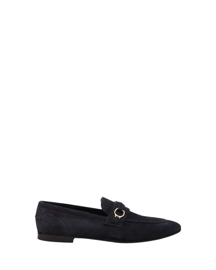 Brunello Cucinelli Suede Loafers with Horsebit Strap