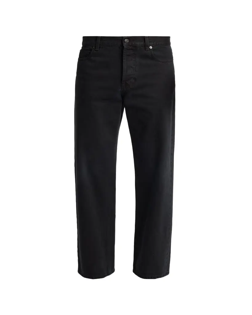 THE ROW Men's Rossen Straight-Leg Black Denim Jeans