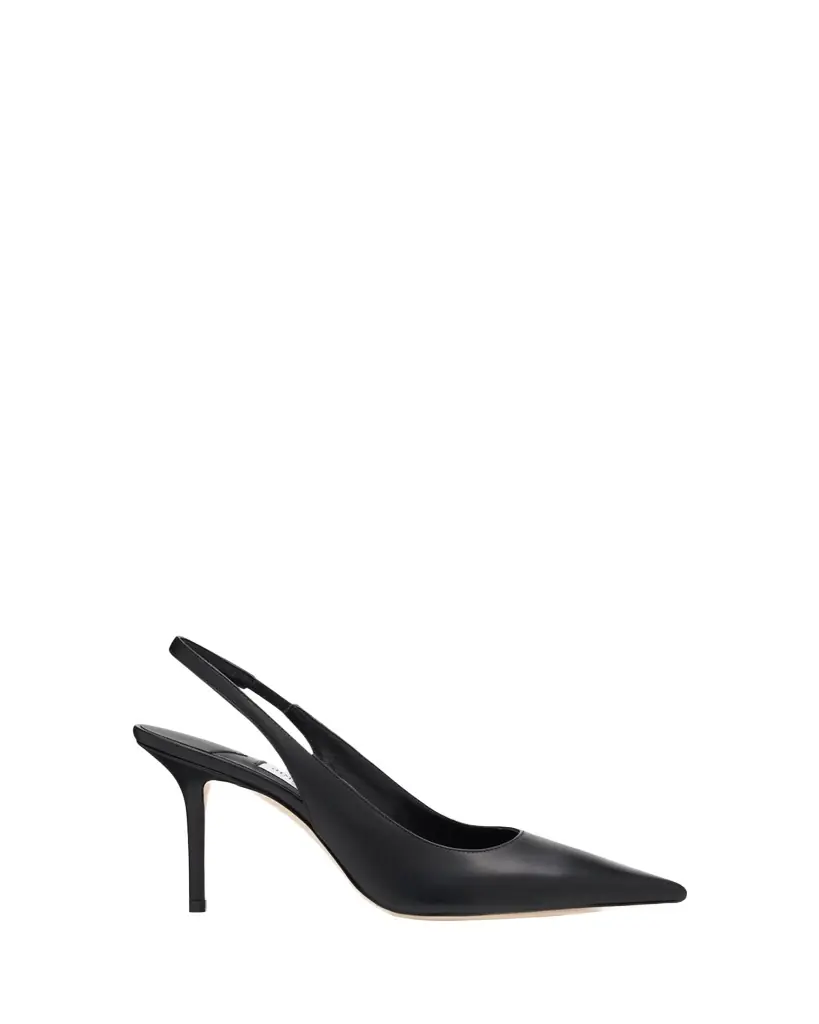 Jimmy Choo 85mm Love Leather Slingback Pumps