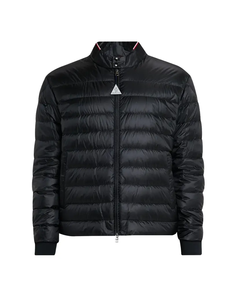 Moncler Men's Quilted Nylon Short Down Jacket