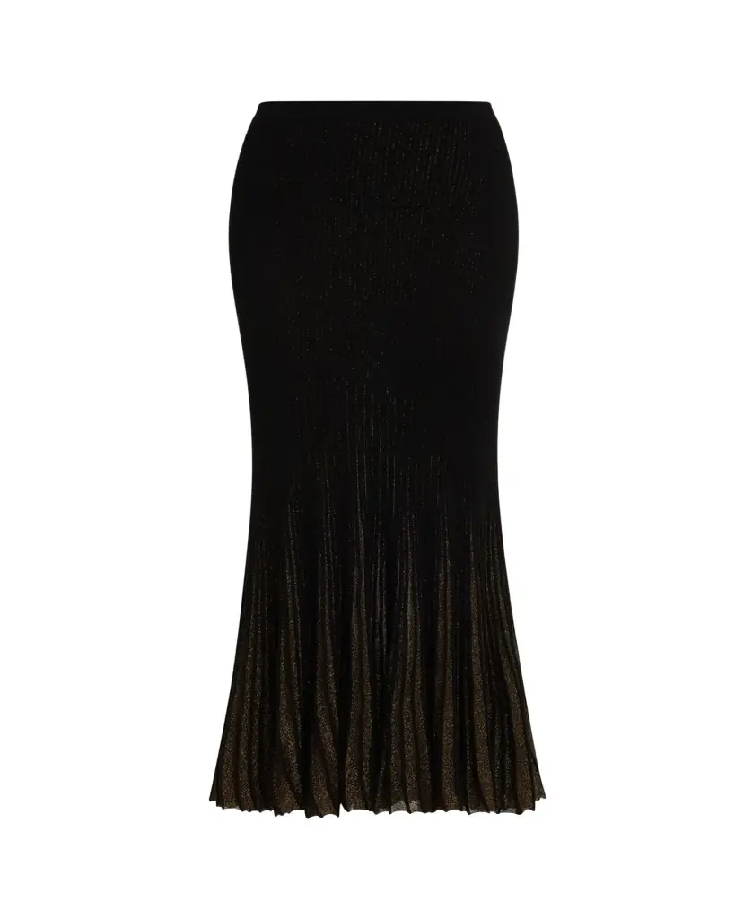 Ulla Johnson Vera Sparkly Knit Midi Skirt