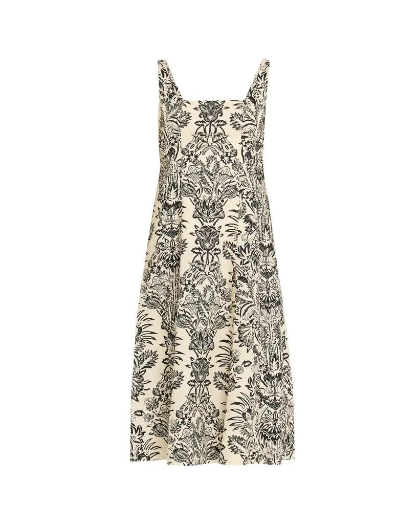 Ulla Johnson Natali Floral Midi Tank Dress