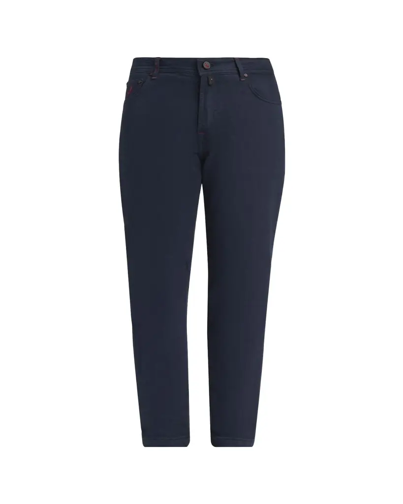 Kiton Men's Straight Leg Cotton-Stretch Five-Pocket Pants