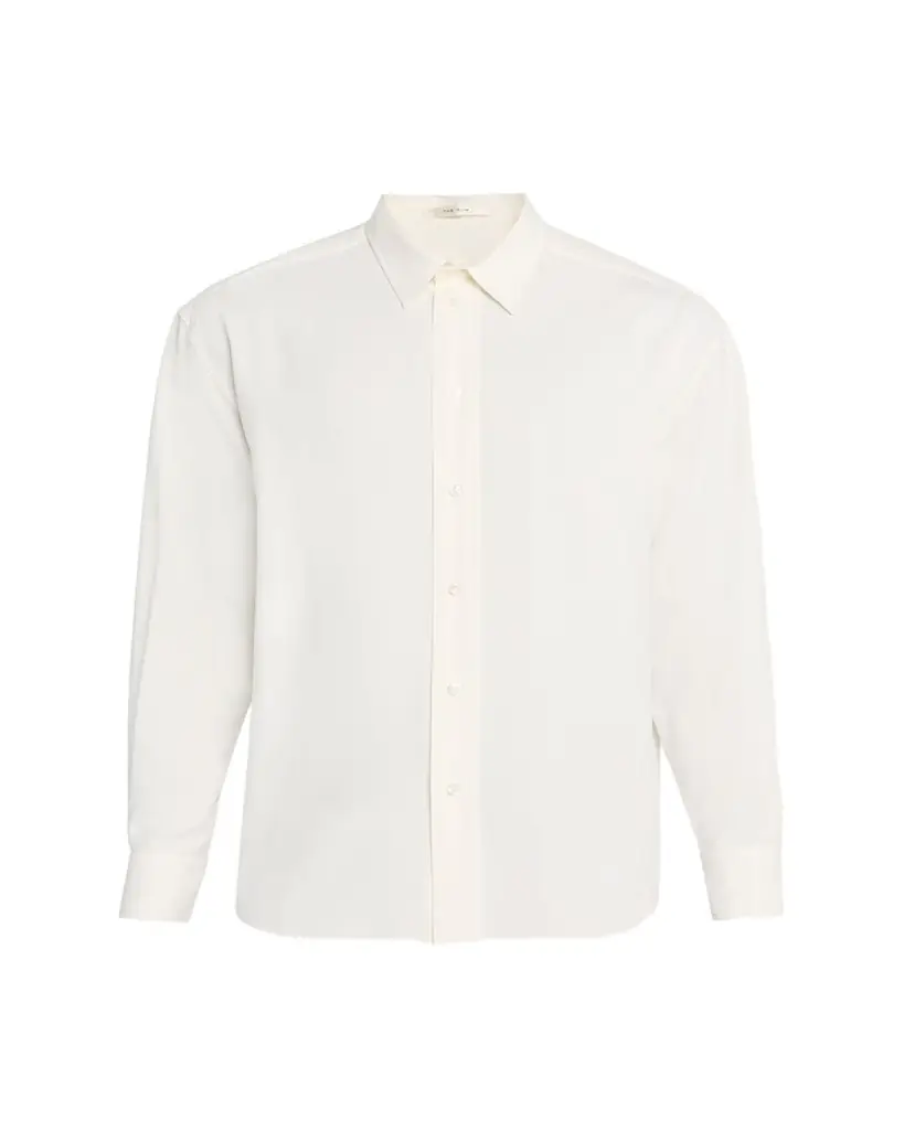 THE ROW Men's Granada Silk Sport Shirt