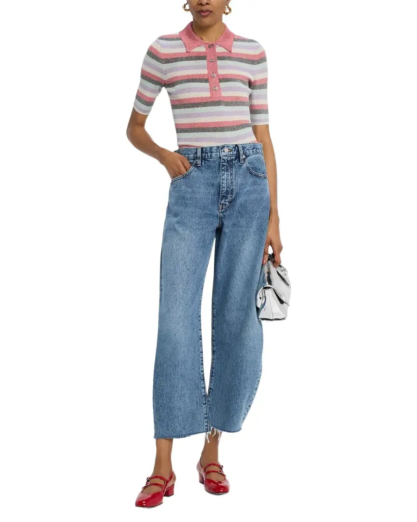 FRAME The Bubble Crop Jeans